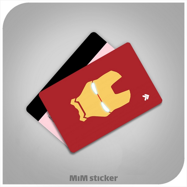 استیکر کارت بانکی  Iron Man