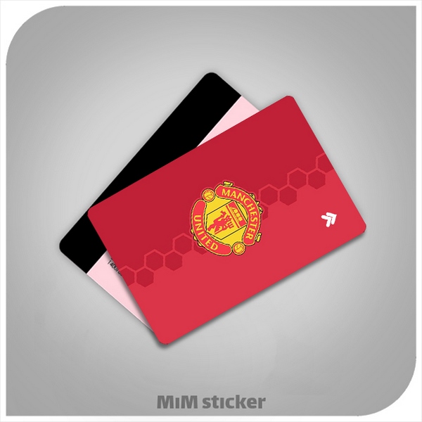 استیکر کارت بانکی Manchester United