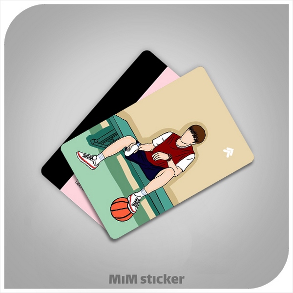 استیکر کارت بانکی بسکتبالیست