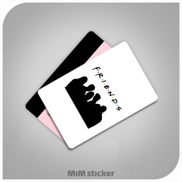 استیکر کارت بانکی Friends