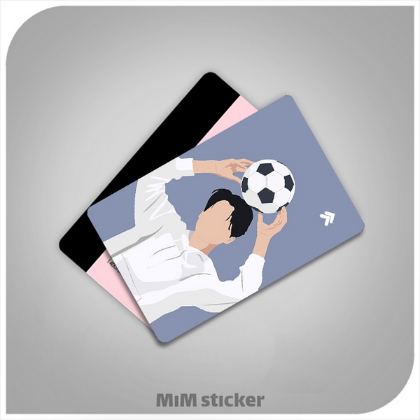 استیکر کارت بانکی پسر فوتبالیست 