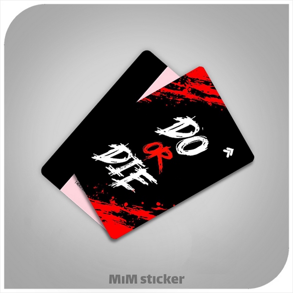 استیکر کارت بانکی Do or Die 