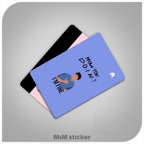 استیکر کارت بانکی Friends