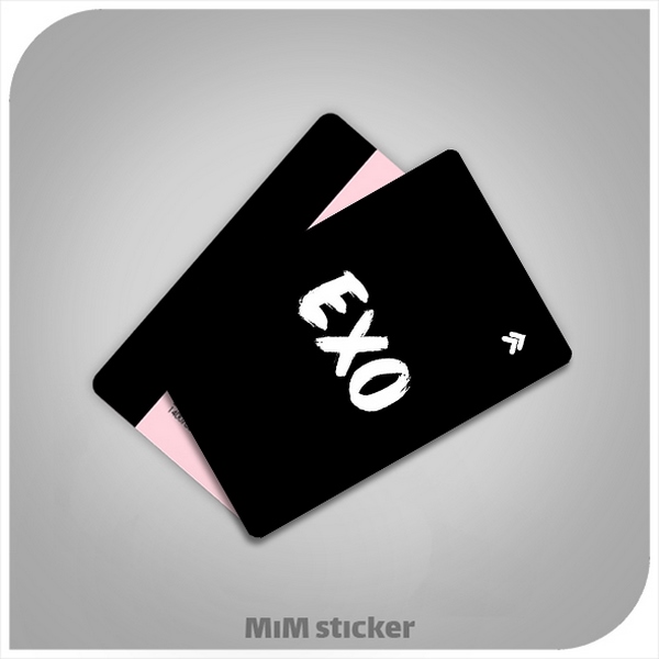 استیکر کارت بانکی EXO