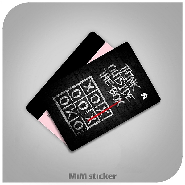 استیکر کارت بانکی Box