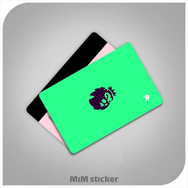 استیکر کارت بانکی lion