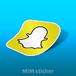 استیکر لوگو snapchat