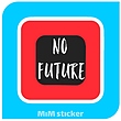 استیکر No Future 