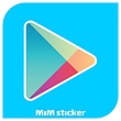 استیکر لوگو google play