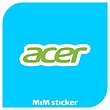 استیکر لوگو acer