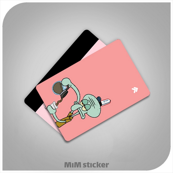 استیکر کارت بانکی اختاپوس