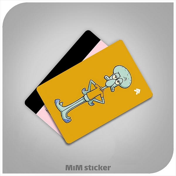 استیکر کارت بانکی اختاپوس