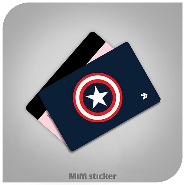 استیکر کارت بانکی Marvel