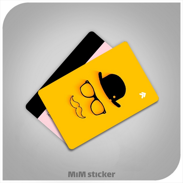 استیکر کارت بانکی مستر سیبیل 