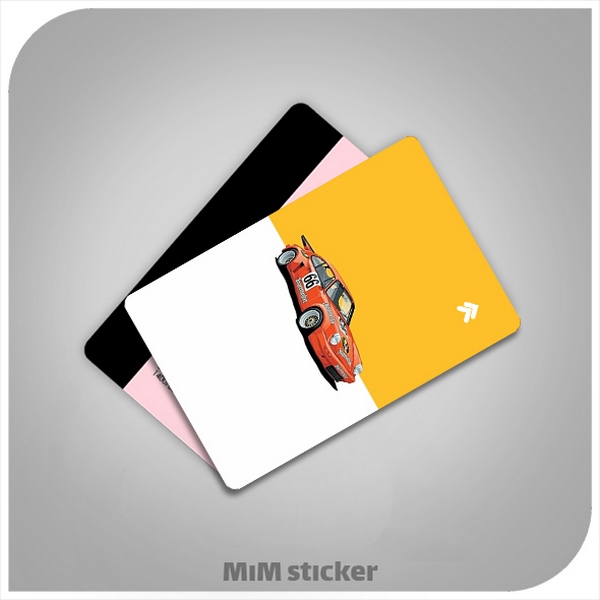 استیکر کارت بانکی ماشین