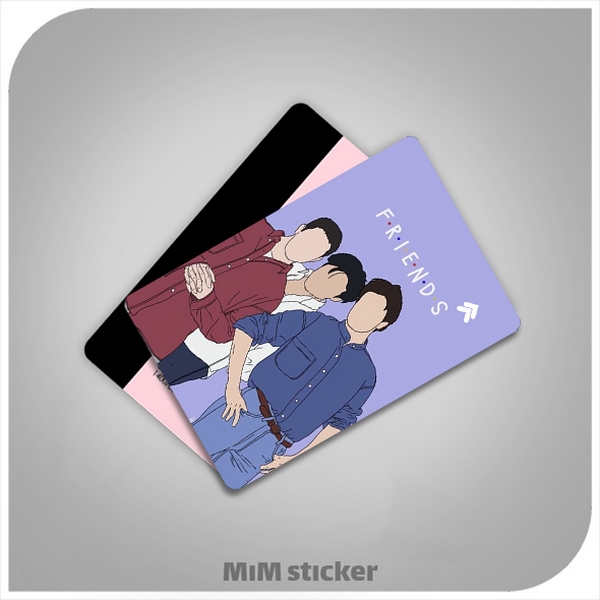 استیکر کارت بانکی friends