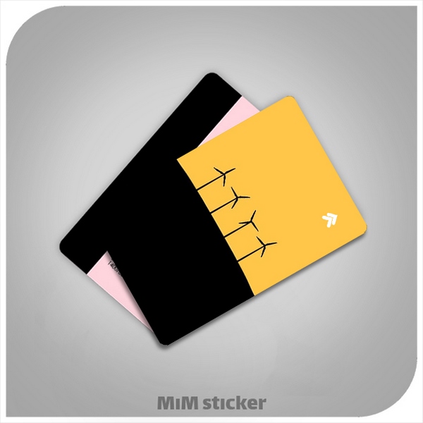 استیکر کارت بانکی توربین 