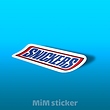 استیکر لوگو SNICKERS