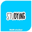 استیکر Studying