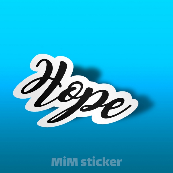 استیکر Hope 