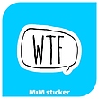 استیکر WTF