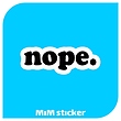 استیکر nope