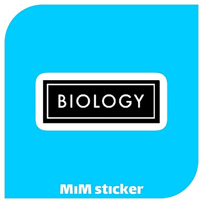 استیکر Biology