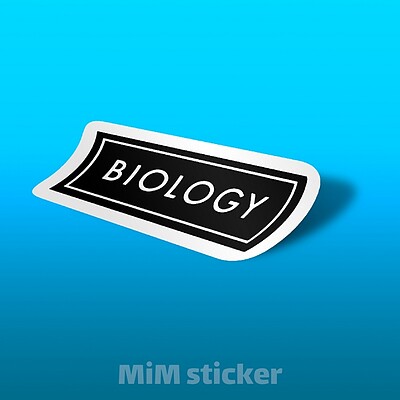 استیکر Biology