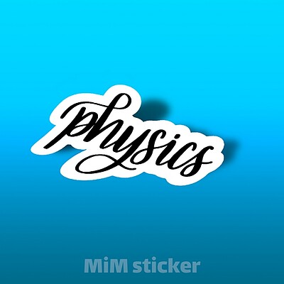 استیکر Physics