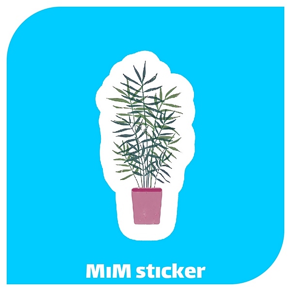 استیکر plant
