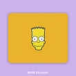 موس پد Bart Simpson