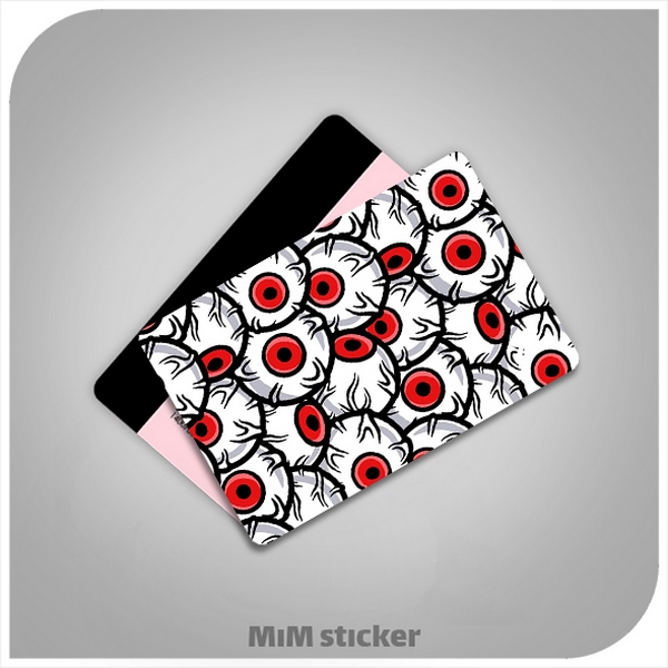 استیکر کارت بانکی چشم 