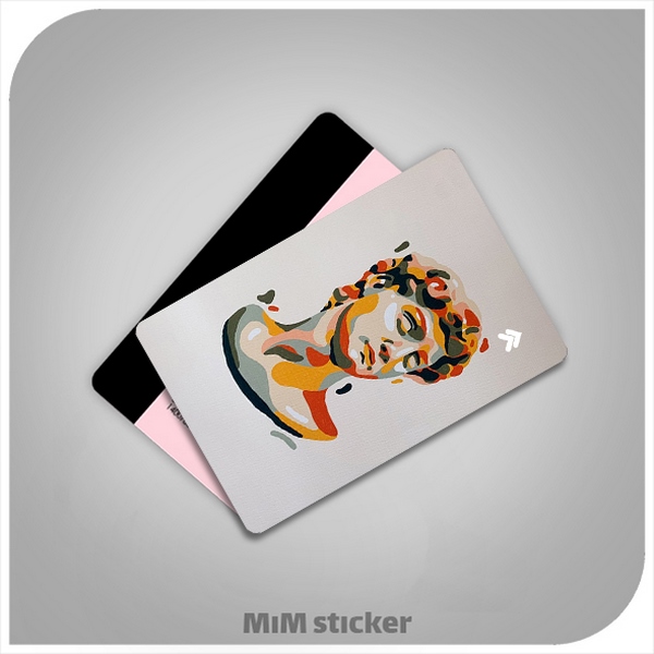 استیکر کارت بانکی مجسمه یونانی 