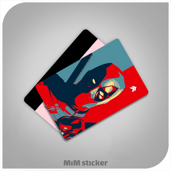 استیکر کارت بانکی Marvel