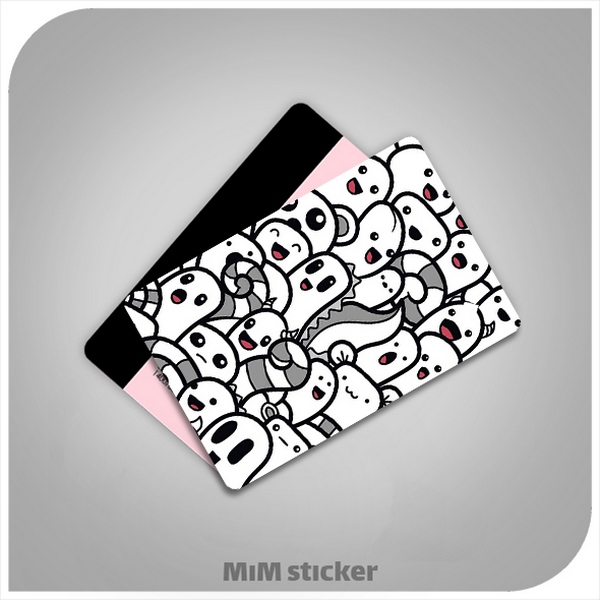 استیکر کارت بانکیBOO