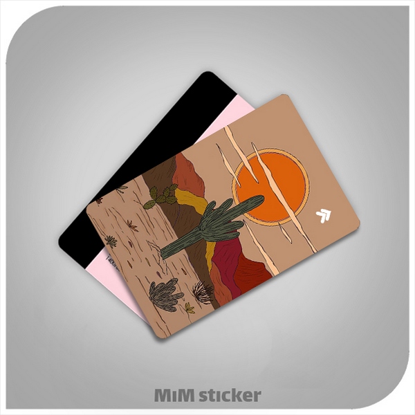 استیکر کارت بانکی کویر 