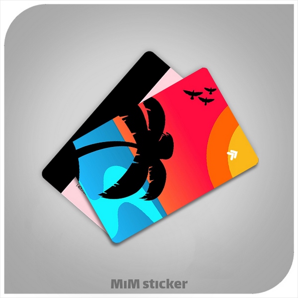 استیکر کارت بانکی ساحل 