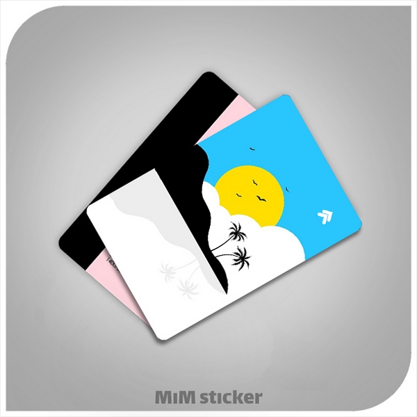 استیکر کارت بانکی ساحل 