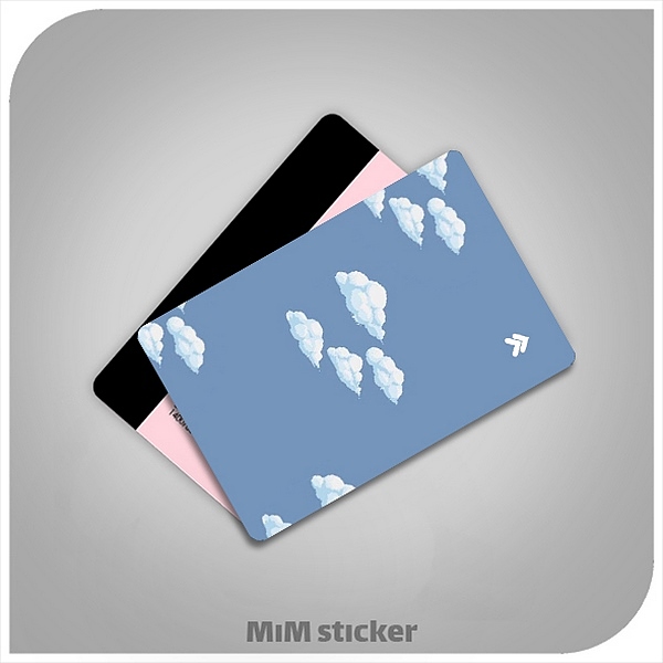 استیکر کارت بانکی ابر