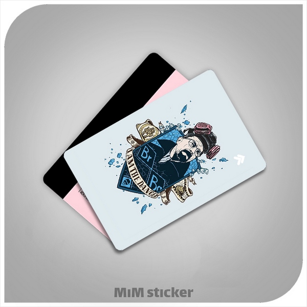 استیکر کارت بانکی breaking bad 