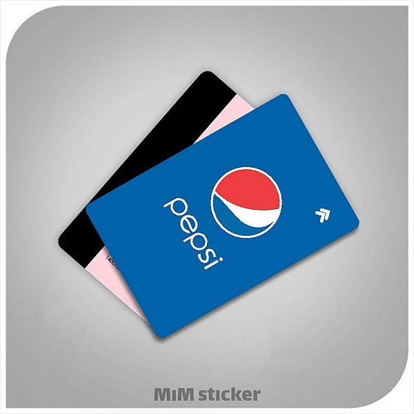 استیکر کارت بانکی پپسی