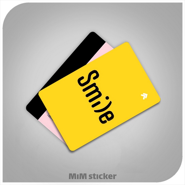 استیکر کارت بانکی Smile