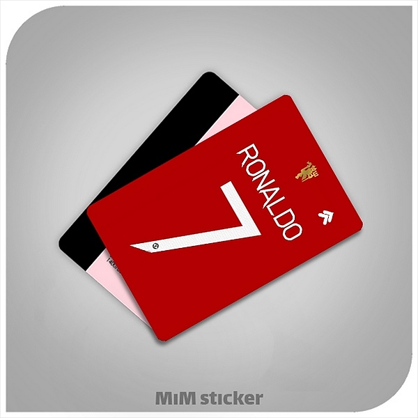 استیکر کارت بانکی Ronaldo