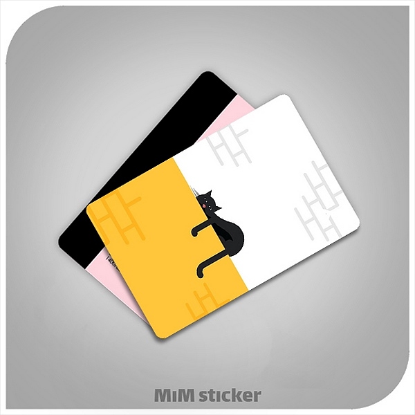 استیکر کارت بانکی گربه 