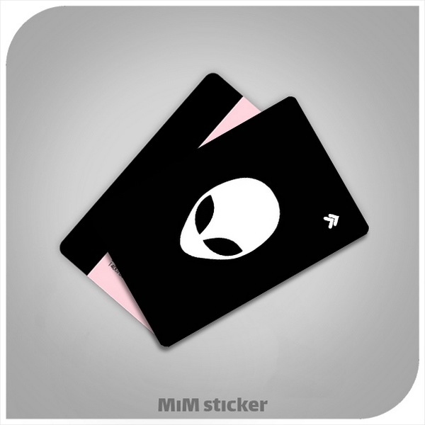 استیکر کارت بانکی Alien 