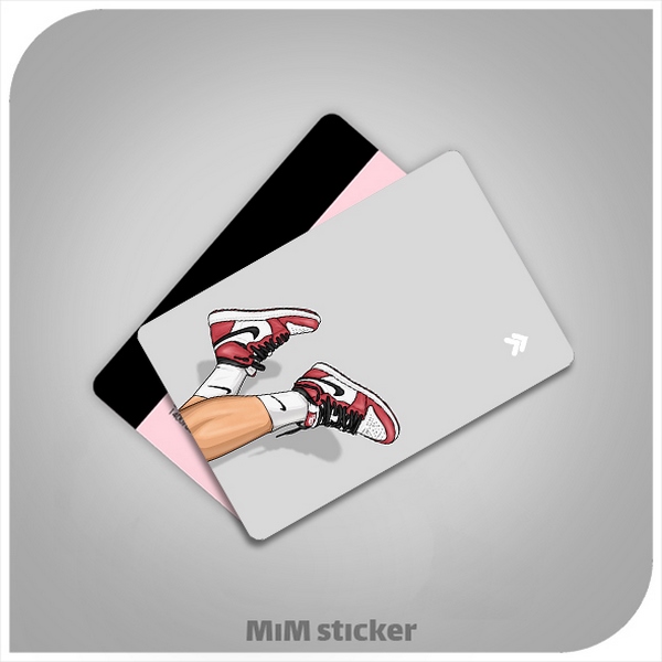 استیکر کارت بانکی جردن 