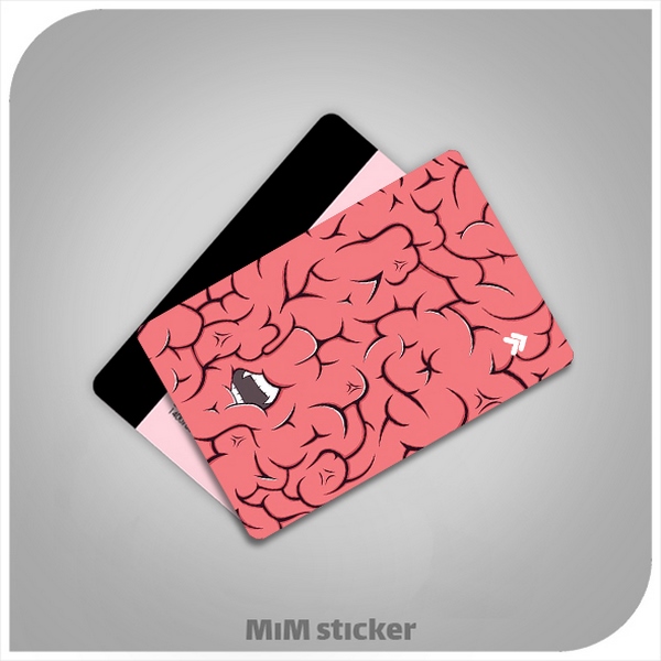 استیکر کارت بانکی مغز