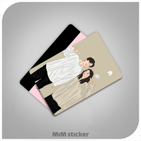 استیکر کارت بانکی LOVE