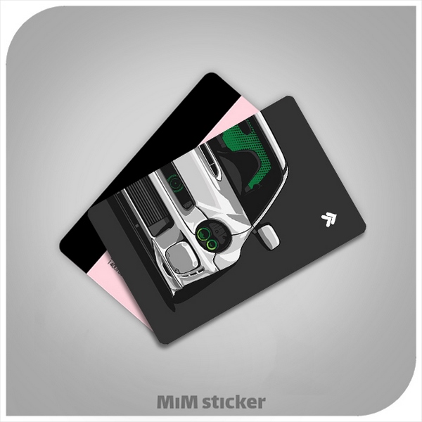 استیکر کارت بانکی ماشین 