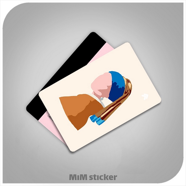 استیکر کارت بانکی نقاشی 